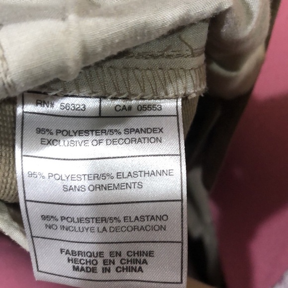 Nike Golf Pants Size 34 34x32 Medium Tan Plaid - Picture 10 of 11